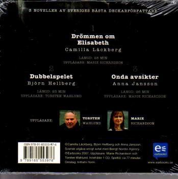 CD Hörbuch SCHWEDISCH Tre Deckare Camilla Läckberg Swedish Schweden NEU NEW